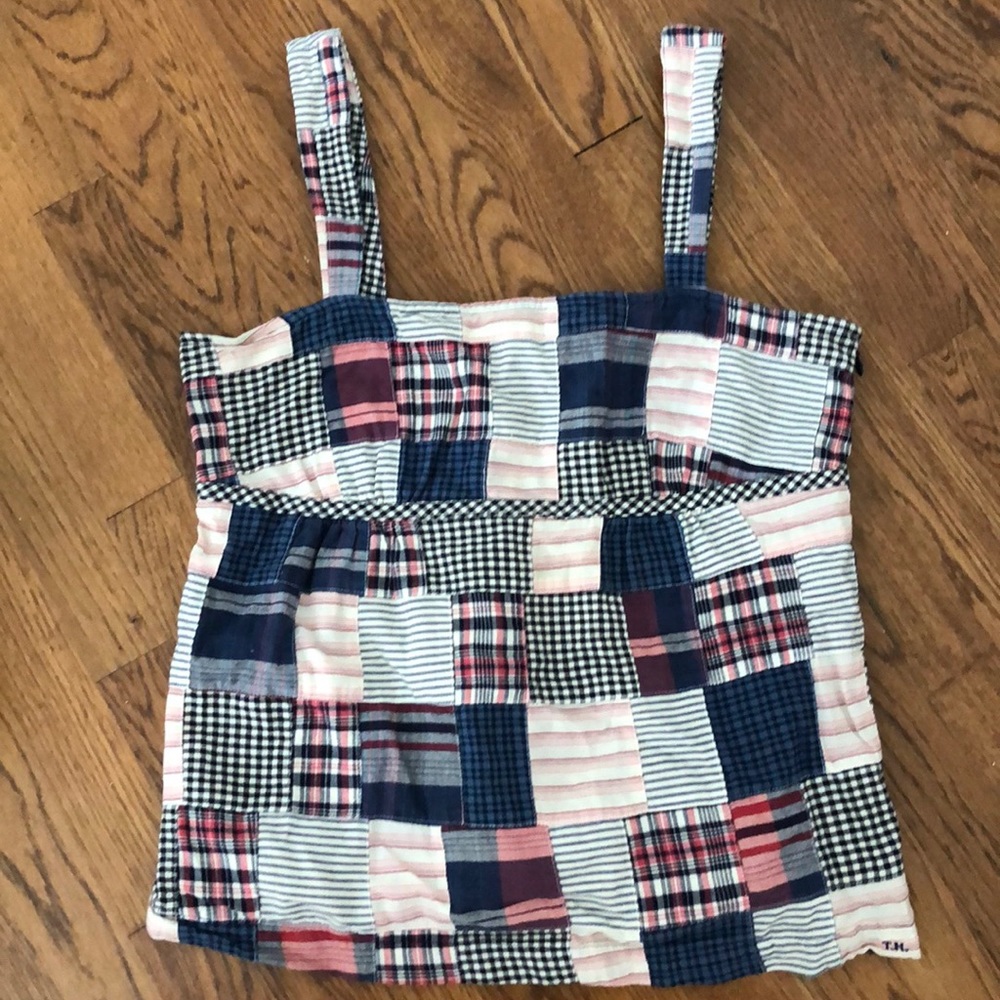 Patchwork Tommy Hilfiger Tank size 12